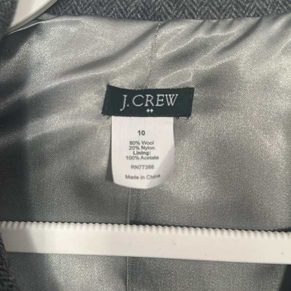 J. Crew Factory Herringbone jacket size 10 - Picture 4 of 7